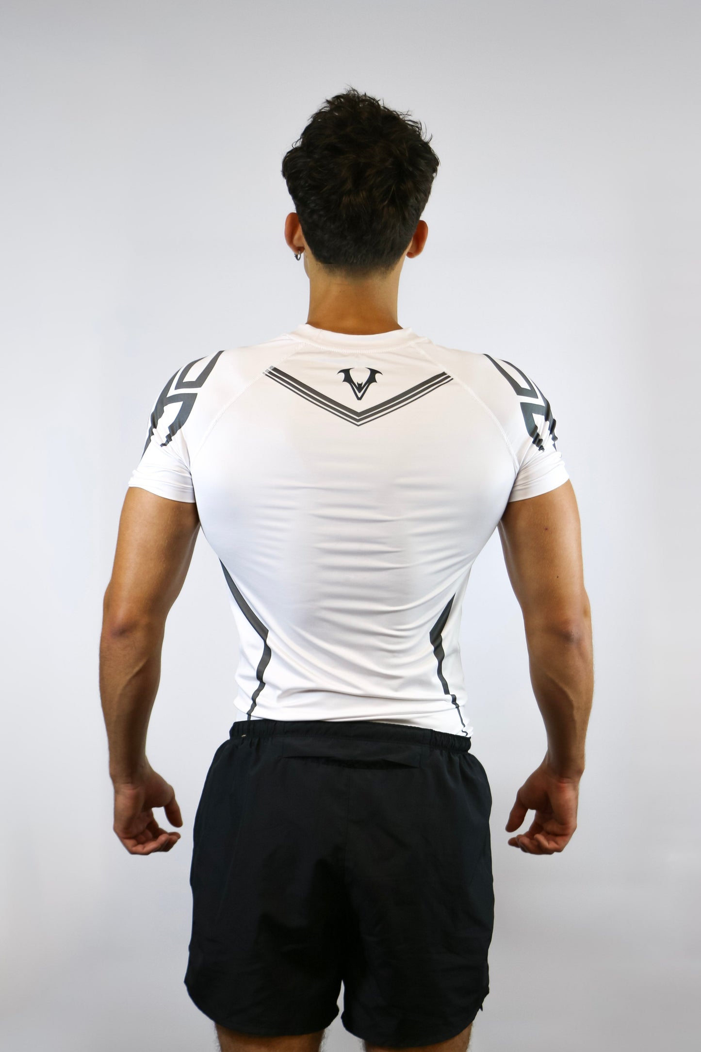 TRIBAL COMPRESSION T-SHIRT WHITE